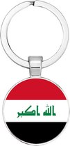 Akyol - Irak Sleutelhanger - Irak - Toeristen - Must go - Iraq travel guide - Accessoires - Cadeau - Gift - Geschenk - 2,5 x 2,5 CM