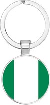 Akyol - Nigeria Sleutelhanger - Nigeria- Toeristen - Must go - Nigeria travel guide - Accessoires- Cadeau - Gift - Geschenk - 2,5 x 2,5 CM