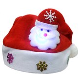 2x Kerstmuts met led verlichting | Santa | Kerstman  - Specialties By EIZOOKSHOP