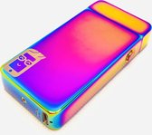 JouwTech Plasma Aansteker Rainbow (Wind en storm bestendig)  (USB oplaadbaar) (Vuurwerk aansteker)