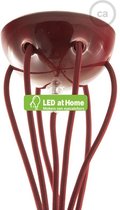 LEDatHOME - Keramische 7-gats plafondkap - Bordeaux