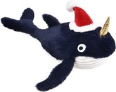 hondenspeeltje kerst walvis met piep