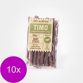 Timo Sticks 100 g - Hondensnacks - 10 x Geit