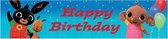 Bing Banner 2,7m foil banner - happy birthday Bing banner