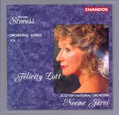 Strauss: Orchestral Songs Vol 2 / Lott, Jarvi, Scottish NO
