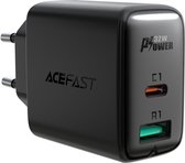 ACEFAST Stroomadapter USB-A en USB-C Power Delivery 3.0 - Quick Charge 3.0 - Fast Charge - 32W