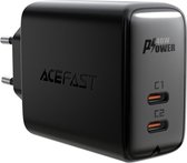 ACEFAST Dual USB-C stroomadapter met Fast Charge -  Power Delivery 3.0 - Quick Charge -  40W