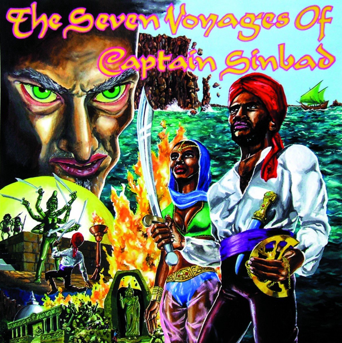 Captain Sinbad - The Seven Voyages Of Captain Sinbad (LP)