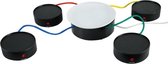 Gourmetstel - Gourmet en raclette - Set voor 4 personen - bakplaat - Inclusief houten spatels