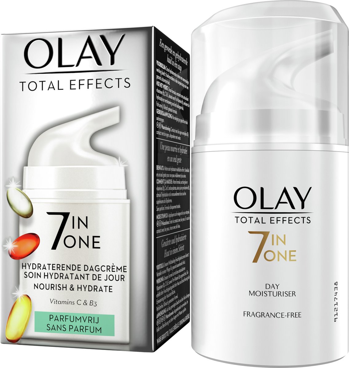 Olay Total Effects 7-in-1 - Hydraterende Dagcrème - Parfumvrij - 50 ml |  bol.com