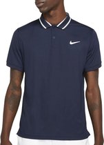 Nike Court  Dri-FIT Poloshirt - Mannen - Navy - Wit
