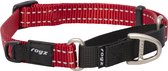 Rogz Utility Control Halsband Rood - Hondenhalsband - 31-45x1.6 cm