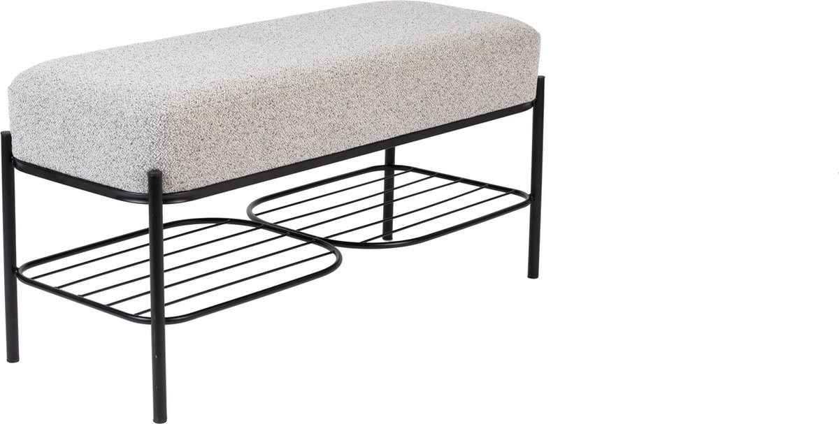 Housecraft Living Milou Bankje - Grijs