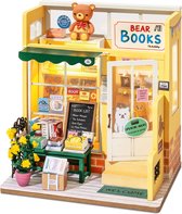 Robotime Mind-Find Bookshop DG152 - Maquettes en bois - Maison de poupée - DIY
