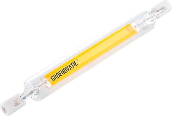 Groenovatie R7S LED Lamp 10W - Warm Wit - Ø14x118 mm - 360º - Dimbaar