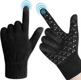 Handschoenen heren winter - zwart - one size - Touchscreen handschoenen - Handschoenen dames winter