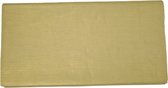 Kerst tafelkleed - Geel - Luxe Papier - 120 x 180 cm