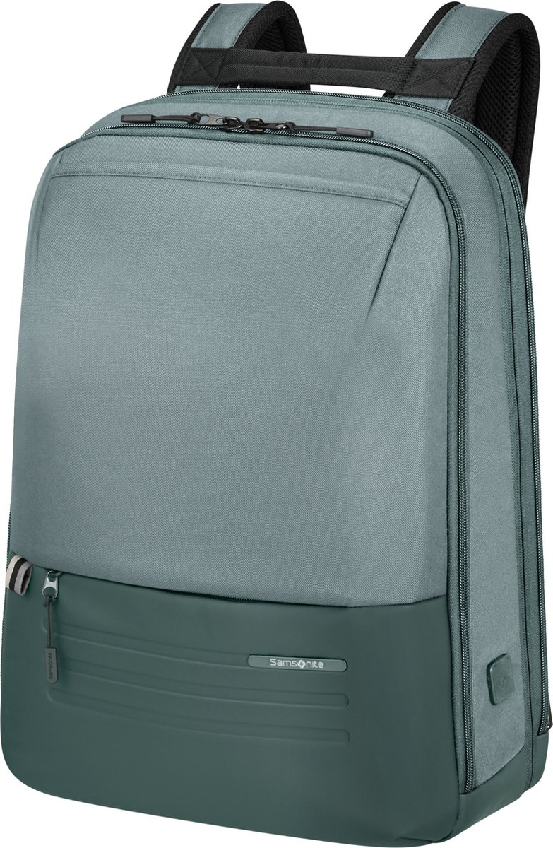 Samsonite Laptoprugzak - Stackd Biz Laptop Backpack 17.3 inch uitbreidbaar  Forest | bol.com