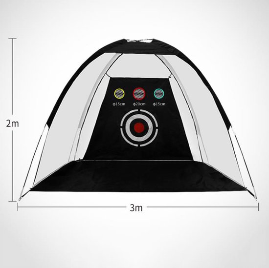 Golftrends Golfnet - Met Opbergtas - Golftrainingsmateriaal - Oefennet - Chipping net van Golftrends — afbeelding 2