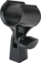 Microfoonklem Showgear 30mm Snelsluiting Zwart