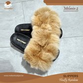 Slippers - Melanin 2 Flouffys - Melk&Koekjes 41