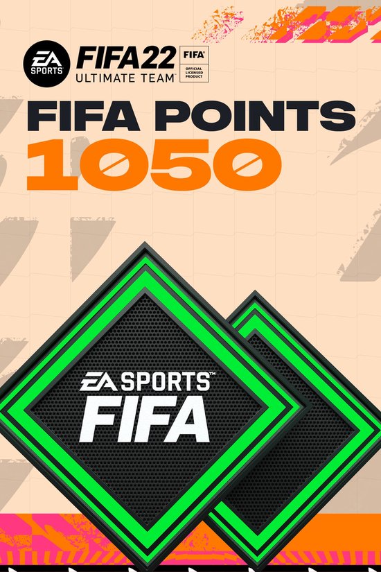 FIFA 22: 1050 FUT Punten - Xbox Series X/Xbox One - Niet beschikbaar in België