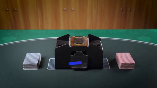 Kaartenschudmachine