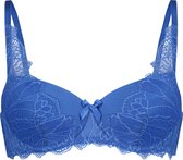 Hunkemöller Lingerie Dames Voorgevormde beugel bh Alice I AM Danielle  - Blauw - maat E75