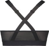 Hunkemöller Dames - Sport collectie - HKMX Sport bh The Pro Level 3 Gouden Glitter  - Zwart - maat F75