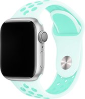 Sport watch bandje - Mint / Groen - 38/40/41mm - M/L - Series 1 2 3 4 5 6 7 SE - Geschikt voor Apple Watch