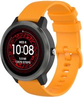 Shop4 - Bandje voor Garmin Vivomove 3 - Siliconen Oranje