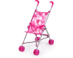 foto van Bayer Design - Poppenbuggy - Roze en wit