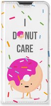 Bookcase met Quotes OPPO A16 | A16s | A54s Smartphone Hoesje Cadeautjes voor Meisjes Donut