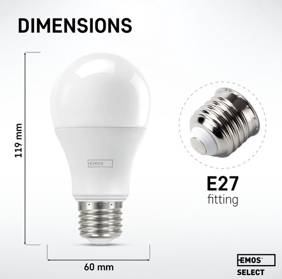 duidelijkheid Ingrijpen boycot E27 LED Lamp Warm Wit, 14W, 1521 Lumen, (vervangt 100W gloeilamp),  30.000-uur... | bol.com