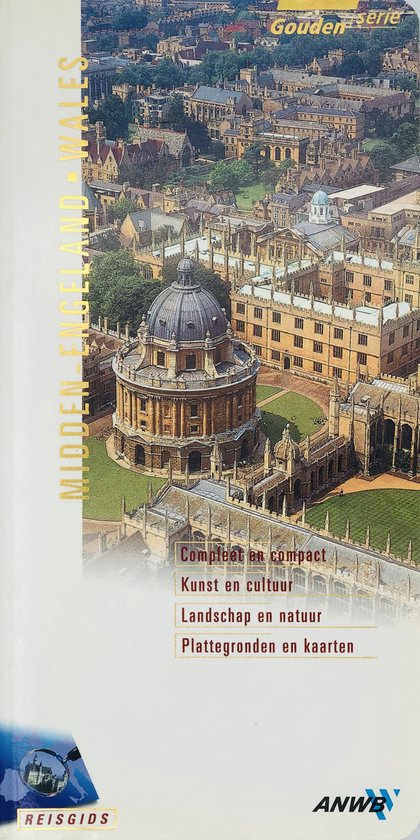 Anwb Gouden Serie Midden Engeland Wales - cover