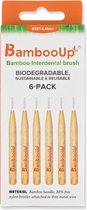 BambooUp Bamboo Interdentale Borstels 0,45mm 6 stuks