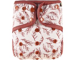 HappyBear | Luierbroekje - Twiggy | Overbroekje wasbare luier | 4kg t/m 15kg | Extra dubbele beengootjes om doorlekken te voorkomen