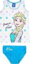 Ondergoedset - Frozen - Elsa - Blauw - Maat 128-134