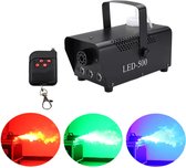 Noiller Rookmachine - Rookmachine vloeistof - Rookmachine halloween - Rookmachine met LED - Zwart - RGB-LED - afstandsbediening