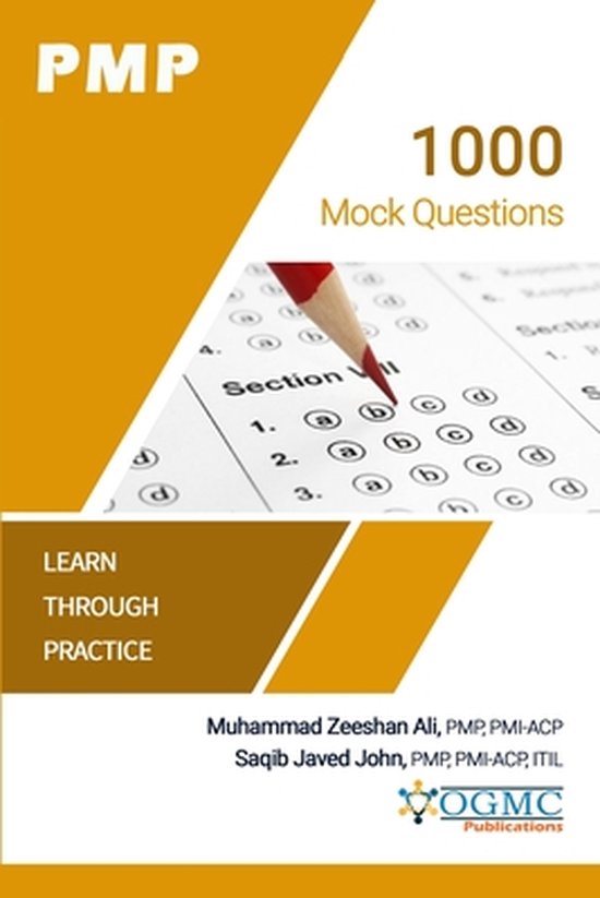 Pmp Exam Prep- PMP - 1000 Mock Questions - cover