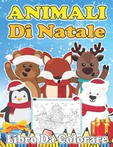 Animali Di Natale Libro Da Colorare