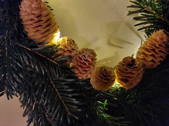 YITAHOME Kunstkerstboom van 182 cm met sneeuw en 250 ledverlichting, ca