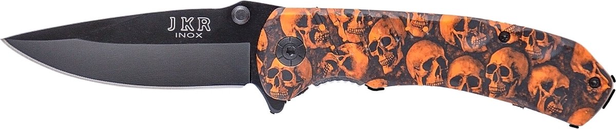 JKR Zakmes 431 - Orange Skulls