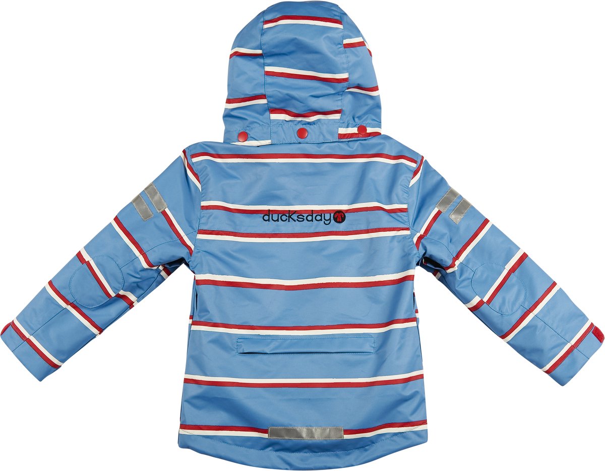 Ducksday - jas met uitritsbare fleece - unisex - ski - Benjamin - REFLECTOREN - GRATIS SJAAL — afbeelding 2