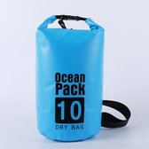 Nixnix Waterdichte Tas - Dry bag - 10L - Licht blauw - Ocean Pack - Dry Sack - Survival Outdoor Rugzak - Drybags - Boottas - Zeiltas