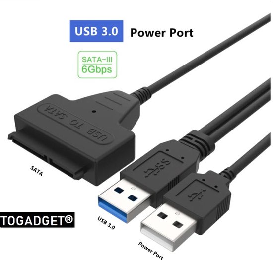 SATA III USB 3.0 kabel Sata-naar USB adapter | bol.com