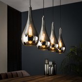 BELANIAN.NL - Moderne Hanglamp - Plafondlamp - Rola Industriële Moderne Hanglamp 4-lichts  Eetkamer, hal, keuken, slaapkamer, woonkamer Stijlrichting Vintage langwerpig