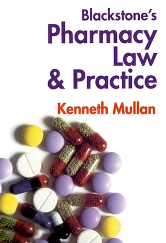Blackstone's Pharmacy Law and Practice - cover