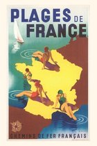 Pocket Sized - Found Image Press Journals- Vintage Journal Beaches of France