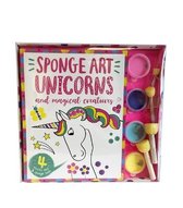 First Painting Fun- Sponge Art Unicorns and Magical Creatures